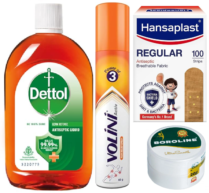 Antiseptic, First Aid & Pain Relief