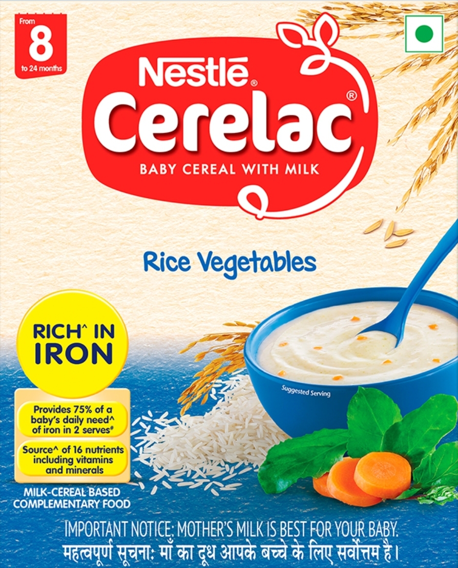 Cerelac Stage 2 Rice Vegetables (from 8 to 24 months)