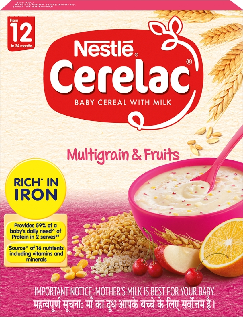Cerelac Stage 4 Multigrain & Fruits (from 12 to 24 months)