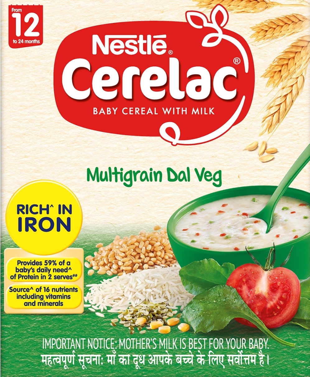 Cerelac Stage 4 Multigrain Dal Veg (from 12 to 24 months)