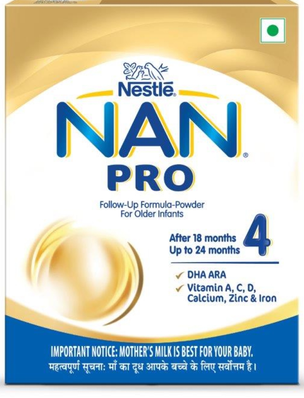 Nan Pro 4 (after 18 months upto 24 months)