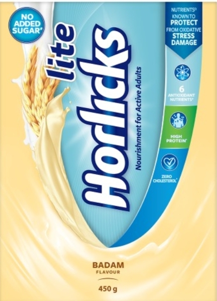 Horlicks Lite Badam (Refill) 450gm