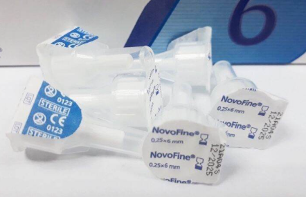 Novofine 31G needles (single piece)