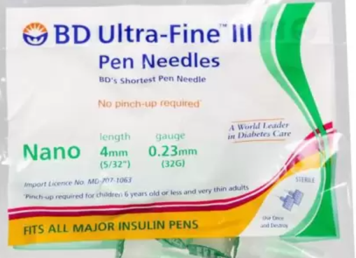 BD Ultra Fine Pen Needle (pack of 5 needles)