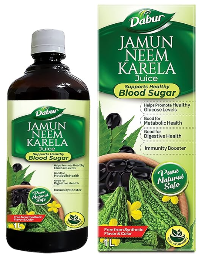 Dabur Jamun Neem Karela Juice - 1 Litre