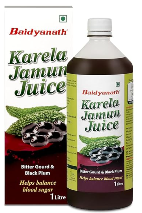 Baidyanath Karela Jamun Juice - 1 Litre