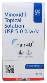 New Hair 4U 5% Solution 60ml